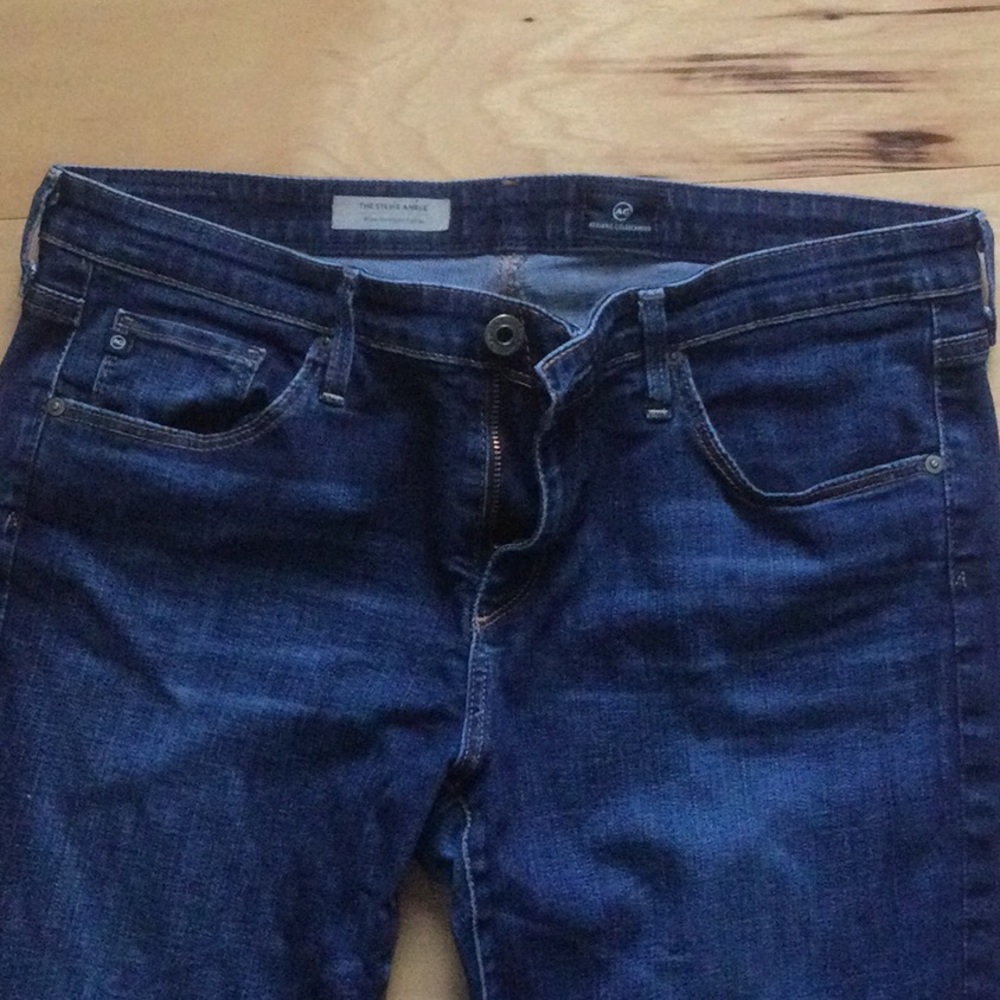 AG Stevie slim straight ankle jeans sz 31R